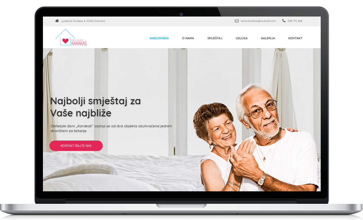 Dom Karakaš Izrada web stranice Dom Karakaš Izrada web stranice