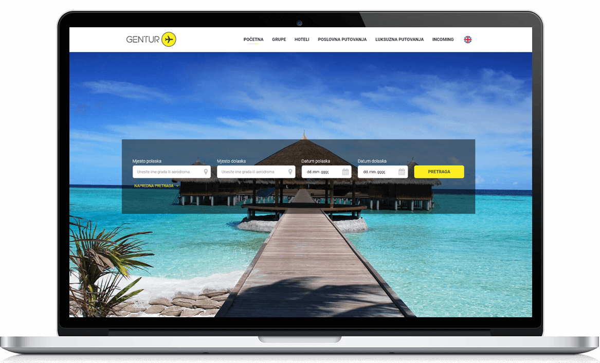 Gentur Izrada web stranice Gentur Izrada web stranice