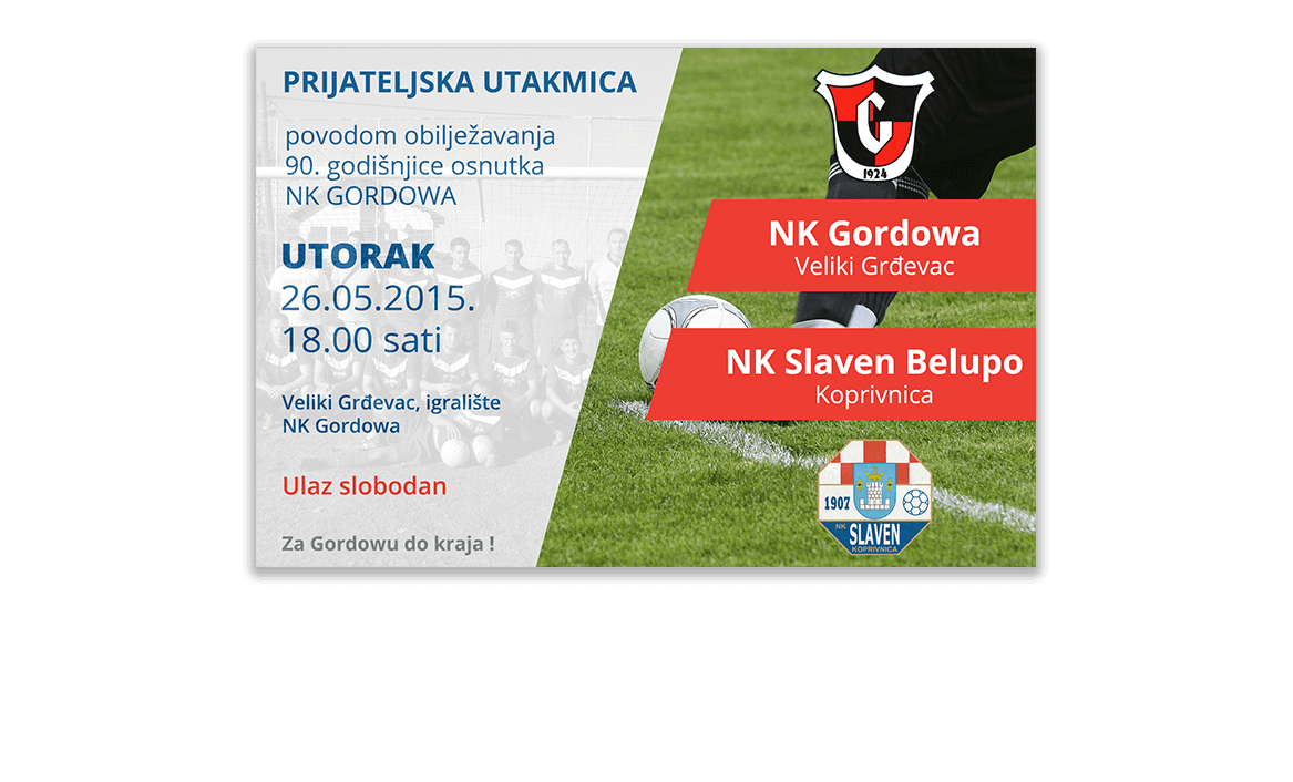 NK Gordowa Plakat NK Gordowa Plakat