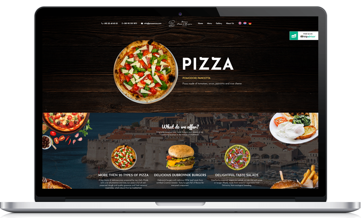 Nico’s Pizza and Burgers Izrada web stranice Nico’s Pizza and Burgers Izrada web stranice